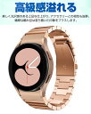 Samsung Galaxy Watch4/5/6 40mm 44mm 対応 バンド Galaxy Watch 42mm/46mm 対応 専用のステンレスバンド スポーツバンド サムスン スマート ウォッチ 交換用 バンド シンプル 全3色 スポーツ ベルト おしゃれ Sport band 時計バンド ステンレスメッシュ時計バンド