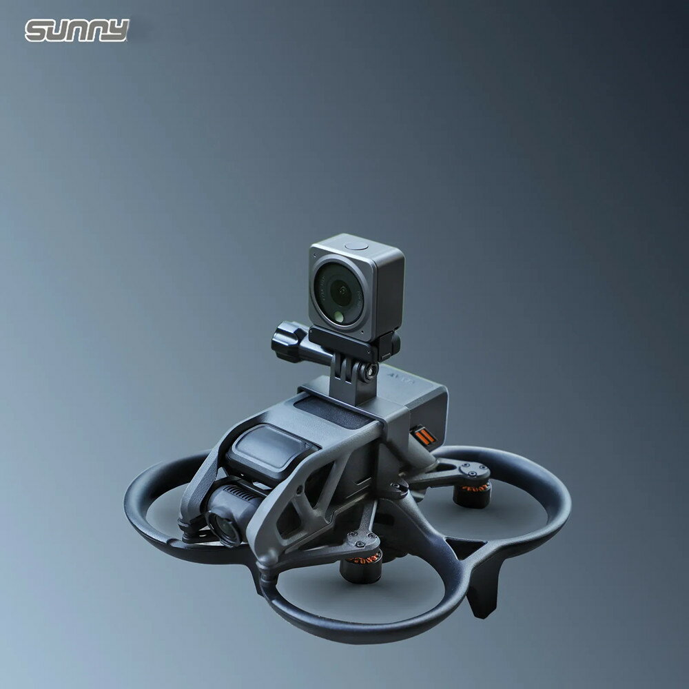 スポーツ カメラ ホルダー ドローン ライト ブラケット ランプ DJI Avata 用 ACTION 2/Insta360 GO 2/1 カメラ用