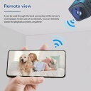 双方向通話 ミニ 1080P ワイヤレス モニター カメラ 日本語説明書 スマート WiFi カメラ APP リモート コントロール 内蔵バッテリー マイク ナイト ビジョンをサポート 携帯電話 ホーム オフィス用 防犯カメラ 小型カメラ 人体感知 動体検知 暗視 赤外線 自動録画