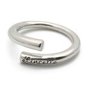 【スーパーSALE 10%OFF 3,960円→3,564円 】シルバー925 リング 指輪 レディース シルバー S925 フランス語 etincelle フォークリング シンプル 輝き 丸み 金属アレルギー対応 オープンリング フリーサイズ(4)