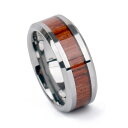 タングステン ウッド調 木目 メンズリング シンプル デザイン シルバー 重厚感 ごつめ リング 指輪 太幅 幅8mm ジュエリー メール便 専用BOX付属 父の日