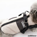 犬服 犬 ジャケット ドッグウェア ハーネス一体型ジャンパー ハーネス 冬 小型犬 中型犬 犬の服 防寒着 冬 コート ベスト オシャレ 重ね着 厚手 防寒対策...
