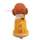 犬洋服 服 犬の服 二足 選べる3色 可愛い服 小中型犬 ドッグウェア 暖かい ニッド 秋冬 トイプードル 犬 対応 セーター 保温防寒