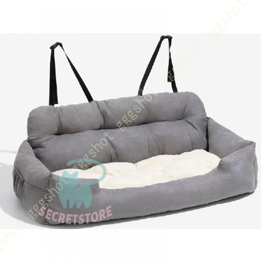 ドライブボックス 犬 車 キャリー 中型犬 大型犬 ペット用 ドライブベッド 車用 犬 ベッド 座席シート キャリーバッグ 後部座席 車載用 飛び出し防止