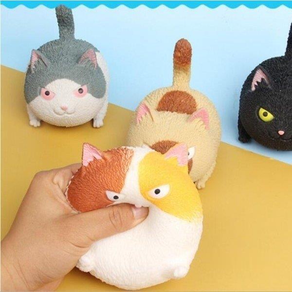 プッシュポップ 柔らかポップ ポップ ストレス解消神器 可愛い猫 ストレス解消 軽い 持ちやすい 事務所 お部屋 子供の