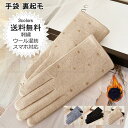 手袋 レディース グローブ 5本指 裏起毛 刺繍 ウール混紡 スマホ対応 厚手 ウォーム 防寒抜群 あったか 秋冬物 きれいめ おしゃれ 送料無料