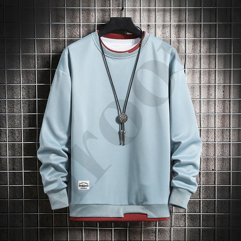 トレーナー メンズ 切り替え プルオーバー 長袖 クルーネック ルームウェア パーカー 防寒 トップス 春秋服 春物