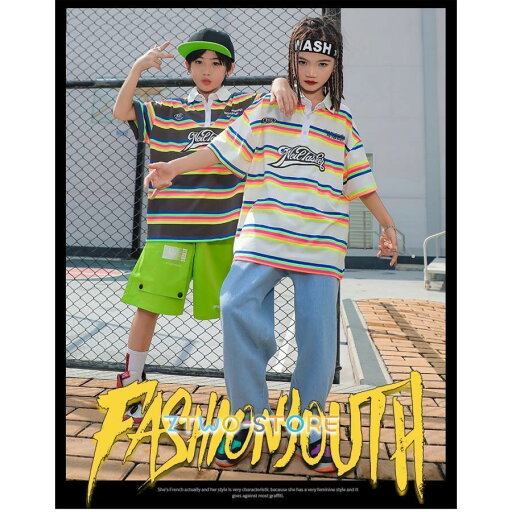 キッズ ダンス衣装 ヒップホップ 2点セットセットアップ HIPHOP トップス パンツ 子供 男の子 女の子 練習着 ジャズダンス キッズ ダンス衣装 ヒップホップ 2点セットセットアップ HIPHOP トップス パンツ 子供 男の子 女の子 練習着 ジャズダンス