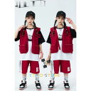 キッズ ダンス 衣装 ヒップホップ セットアップ 半袖 Tシャツ 女の子 男の子 パンツ ストリート ジャズダンス 子供服 練習着 演出服 チアダンス 衣装 H...