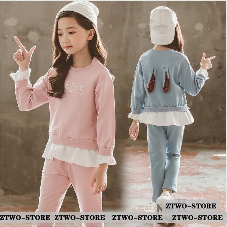 子供服 親子服 女の子2点セット 上下セット スカジャン キッズ ダンスジャージ スタジャン&スカート付きレギンス セットアップ カジュアルパンツセット