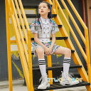 2点 キッズダンス衣装 ヒップホップ キッズ ダンス衣装 シャツ パンツ 女の子 男の子 ダンス衣装 ジャズダンス ステージ衣装 練習着 ダンスウェア