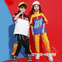 半袖 パーカー パンツ ジャズダンス キッズ ダンス衣装 ヒップホップ 上下 セットアップ 子供 サルエルパンツ ステージ衣装 練習着 ステージ衣装