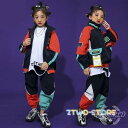 キッズダンス衣装 セットアップ ダンス 衣装 ヒップホップ ダンスジャケット 女の子 男の子 オシャレ ダンスウェア ストリート jazz hiphop sal...