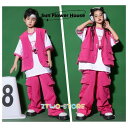 キッズダンス衣装 ヒップホップ HIPHOP ステージ衣装 応援団 ジャズダンス 男の子 女の子 上下セット 発表会 派手 Tシャツ 練習着 男女兼用 団体服