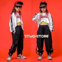 ジャズダンス キッズ ダンス衣装 ヒップホップ セットアップ 子供 ダンスパンツ ダンストップス HIPHOP 演出服 長袖 ステージ衣装 練習着 おしゃれ ス...