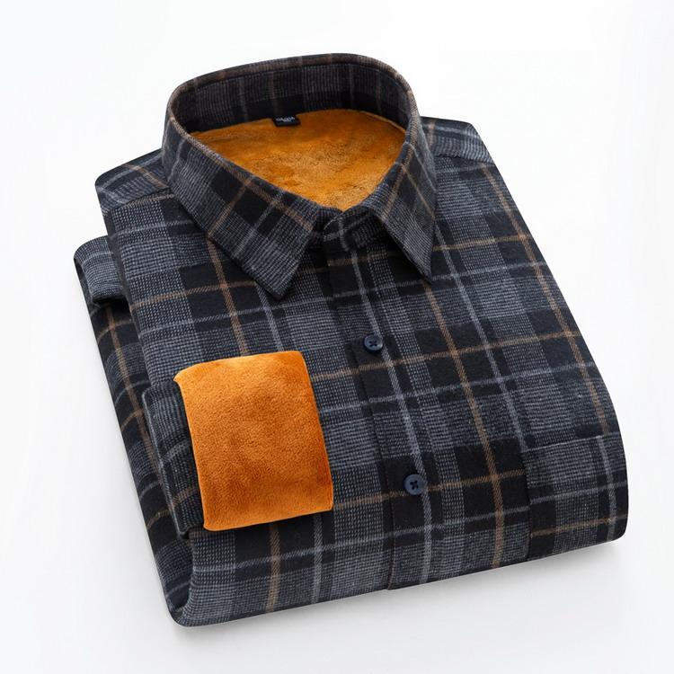 ネルシャツ メンズ 裏起毛 裏ボア チェックシャツ カジュアルシャツ トップス 長袖 シャツ 暖かい 防寒..