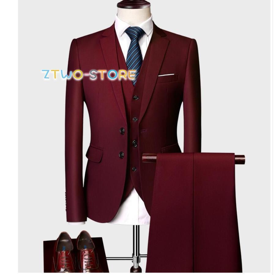 カラードレス フォーマルスーツ タキシードスーツ 3点セットスーツ メンズスーツ 2つボタンスーツ 結婚式 二次会 成人式 卒業式 就職活 春秋冬 ビジネス