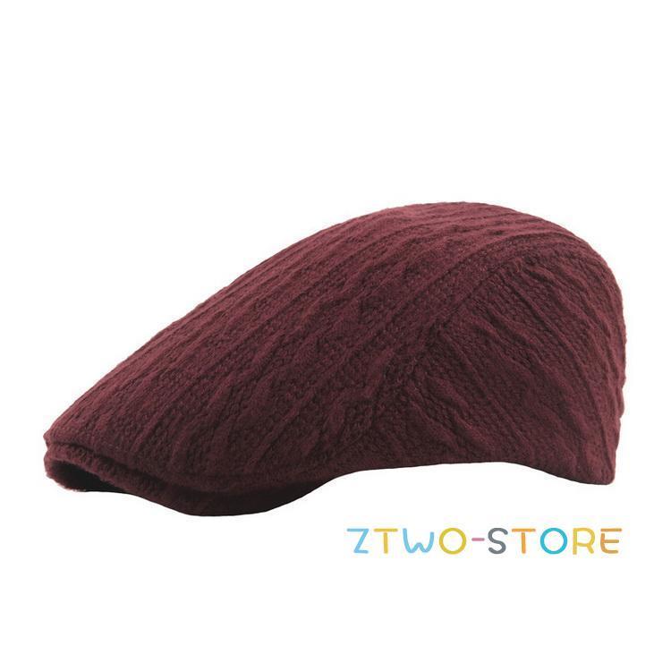 ニット帽子 レディース メンズ ハンチング帽 ハンチング 帽子 サイズ調整可 春冬 防寒