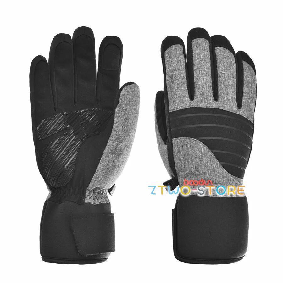 スキーグローブ スキー手袋 グローブ スノーボード メンズ レディース 厚手 防寒 保温 撥水 中綿入り 裏起毛 タッチパネル対応 暖かい バイク スマホ対応 冬 春