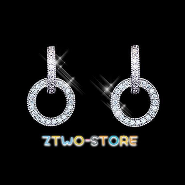 ピアス レディース リング CZダイヤ 豪華78粒 シルバー925 プラチナ仕上げ 女性 妻 嫁 娘 誕生日プレゼント お祝い ギフト 母の日ギフト