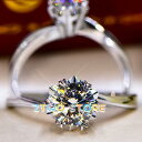 指輪 レディース 一粒ダイヤ 18金RGP 1カラット 大粒 1.0ct ハート CZダイヤモンド オシャレ 18KGP 誕生日