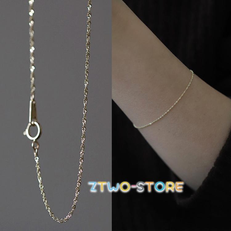 ブレスレット レディース 極細 チェーンブレスレット 上品 ゴールド 大人可愛い 女性 20代30代40代 誕生日プレゼント 母の日ギフト