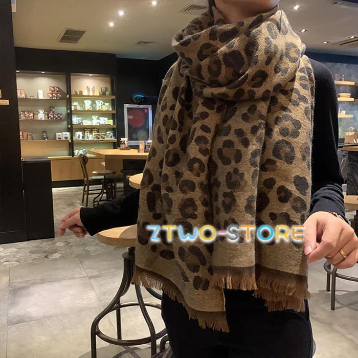 ストール レオパード ヒョウ柄 パシュミナ風 ショール 春物 春夏 秋冬 メンズ レディース カシミヤタッチ 大判ストール アニマル柄