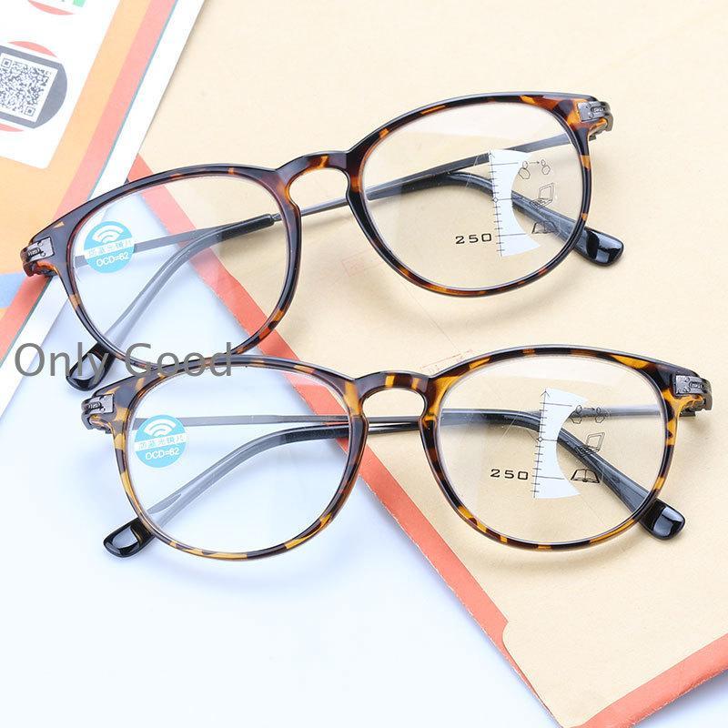 老眼鏡 おしゃれ ブルーライトカット累進多焦点 遠近両用 軽量 使いやすい オシャレ リーディンググラス 遠近両用メガネ