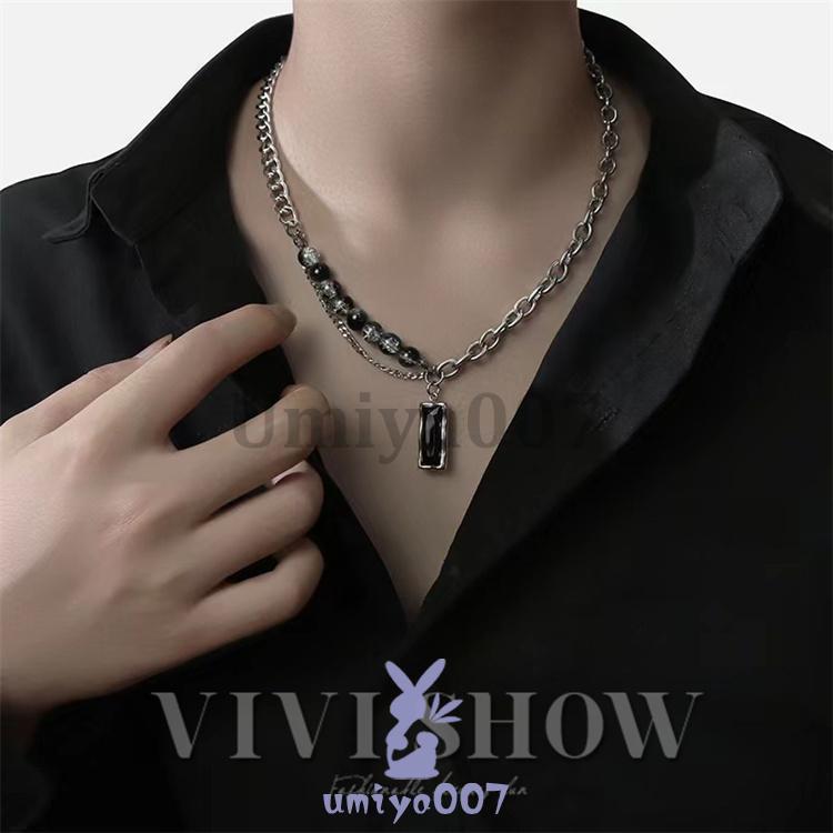 メンズ ネックレス チェーン ペンダント アクセサリー シンプル ジュエリー おしゃれ プレゼント ギフト 普段使い あわせやすい