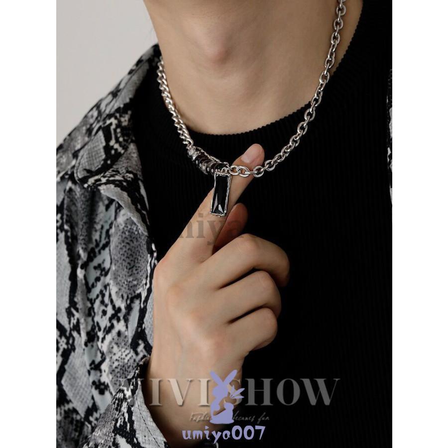 メンズ ネックレス チェーン ペンダント アクセサリー シンプル ジュエリー おしゃれ プレゼント ギフト 普段使い あわせやすい