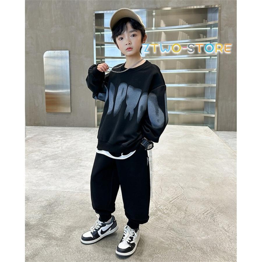 子供ジャージ 上下セット 男の子スウェット 秋 パーカーセット トレーニングウェア スポーツウェア キッズ 子供 春秋服