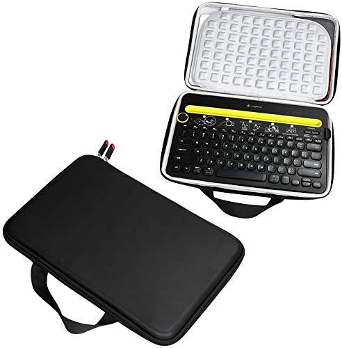 Logicool ロジクール K480BK Bluetooth ワイヤレス キーボード専用保護収納ケース-Hermitshell