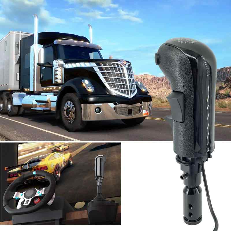 PC USBギアシフトノブ Man Truck ATS ETS Logitech G29 G27 G25 THRUSTMASTER TH8A ギアシフトシフターノブ用ゲーム ATS ETS2 ゲーム ユーロトラックシミュレーター シフター シフトレバーシフターノブカーギア