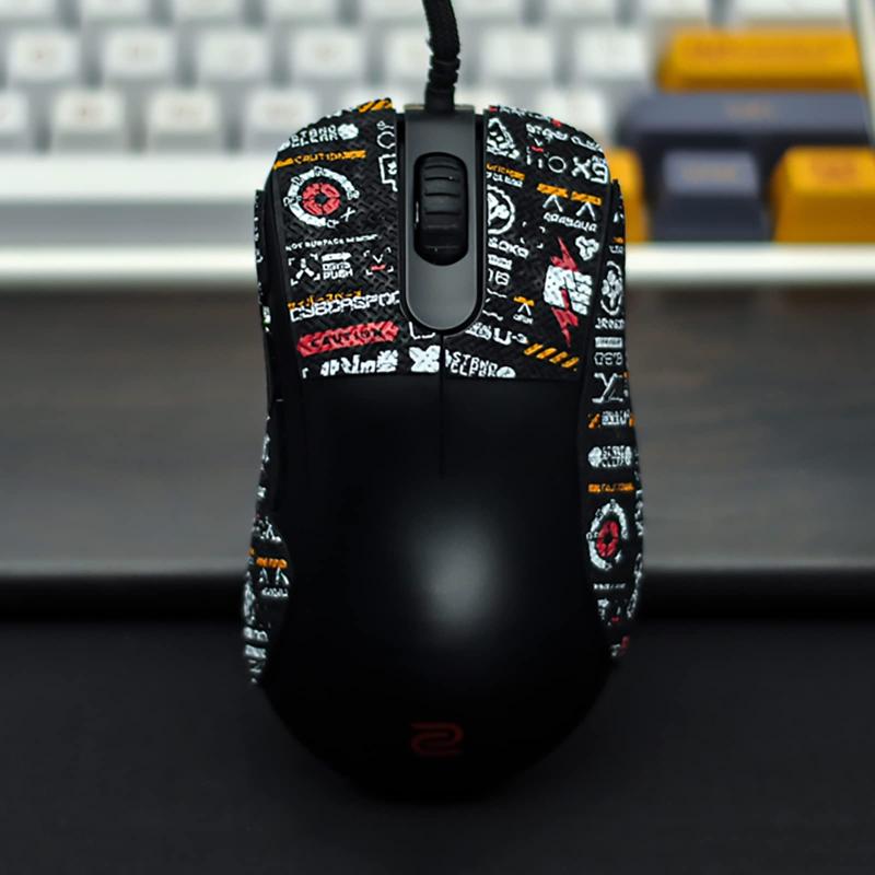 Sikai グリップテープ for BenQ ZOWIE EC3-Cに専用 スリップテープ ZOWIE ゲーミングマウス用 DIY粘着 日本NITTO製/3M製粘着層 EC3-Cシリーズ EC3-Cマウス用 アンチカット済 滑り止め 優れる吸水性 ZOWIE EC3-C