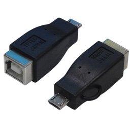 変換名人 変換プラグ USB B メス →microUSB オス USBBB-MCA