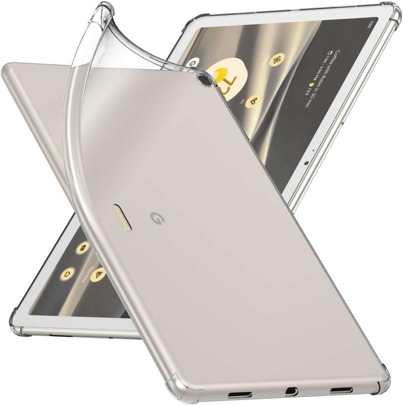 For Google Pixel Tablet ケース 保護ケース【ZENGZOUZ】TPU素材製 カバー 薄型 軽量感 充電対応 擦り傷防止 耐衝撃 全面保護 Google Pixel Tablet カバー