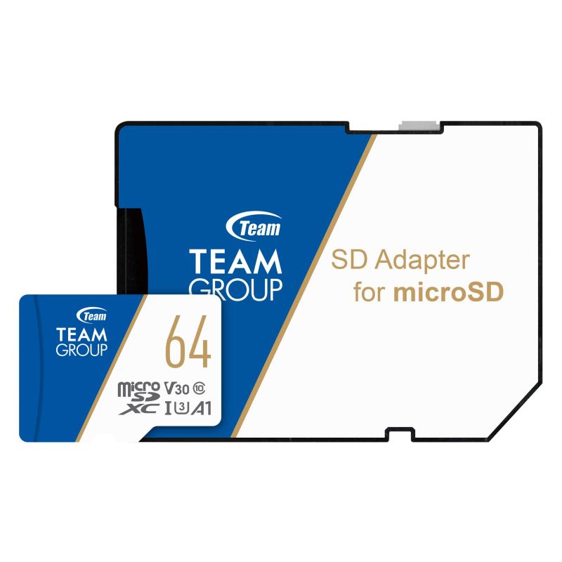 Team microSDXCカード 高速転送UHS-1 U3 V30 A1対応 日本国内10年 SD変換アダプター付属 正規品