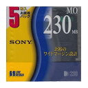 3.5インチ 230MB MOメディア 5枚パック SONY 5EDM-230C