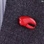 ブローチ ピン バッジ メンズ ビジネス アクセサリー 赤 カニ 爪 おしゃれ かわいい シャツ ジャケット 帽子 バック ファッション プレゼント