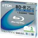 TDK 録画用ブルーレイディスク BD-R 25GB 2倍速対応 ホワイトワイドプリンタブル 5枚パック BRV25PWA5K規格:-R / 容量(GB):25種類:AV用 / 記録面:片面1層 / 2倍速入数:5盤面印刷:可 / 印刷面:ワイド著作権保護:CPS