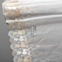 生地 DIY 洋裁 手芸用品 アクセサリー プードル 犬 アニマル 二色 ゴールド ホワイト レース 装飾 材料 素材 メッシュ 刺繍