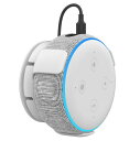 AhaStyle Echo Dot用 壁掛け ホルダー エコードット用ホルダー Echo Dotアクセサリー スピーカー スタンド Alexa マウント 保護ホルダー コード収納