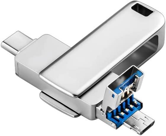 USB GB^CvC 3IN1 Type-C/USB-A/micro usbtbVhCuUSB3.0 SɃT|[gĂ܂ ]XeBbNAX}[gtH/PC/MacBookPro/padŎgpłThCu360x