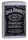 ZIPPO(ジッポー) 24779 Jack Daniels Old No. 7 Street Chrome/ストリートクローム FULL SIZE ZIPPO LIGHTER/ジッポライター[並行輸入品]