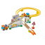HABA Kullerbu At the Construction Site Play Track - 13 Piece Starter Set with 2 Vehicles and Fascinating Ball Drop - Ages 2 and Up