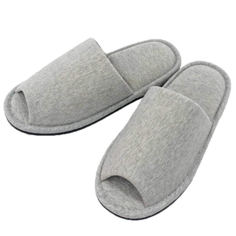 [ハキハキ工房 - Slippers by CREO] スリッパ メンズ ニット外縫い LLサイズ 約29cmまで 日本製 ジャンボ 洗える ゆったり