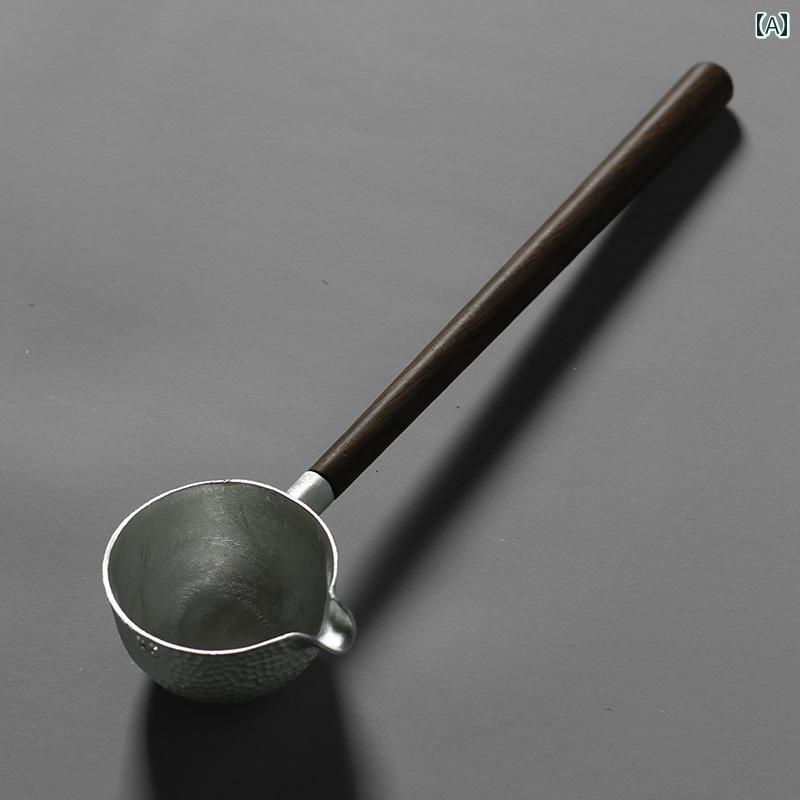 茶道具 ティースプーン 収納 トレイ 食器 お茶 雑貨 小物 装飾品 配膳用品 テーブルセンター アンティーク 道具 レトロ コレクション 1