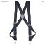 サスペンダー 吊りバンド バックル カジュアル ゴム 幅35cm 韓国 英国 メンズ ユニセックス シンプル ショルダーストラップ