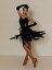 ダンス衣装 ラテン タッセル パフォーマンス 競技 ダンス衣装 魅惑的 サスペンダー 練習スーツ ラテン 女性 フラメンコ サンバ ルンバ チャチャ