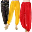 ベリーダンス インド 舞踊 衣装 パフォーマンス ハイライト 足締め パンツ 練習着 大人 女性用 ボトムス